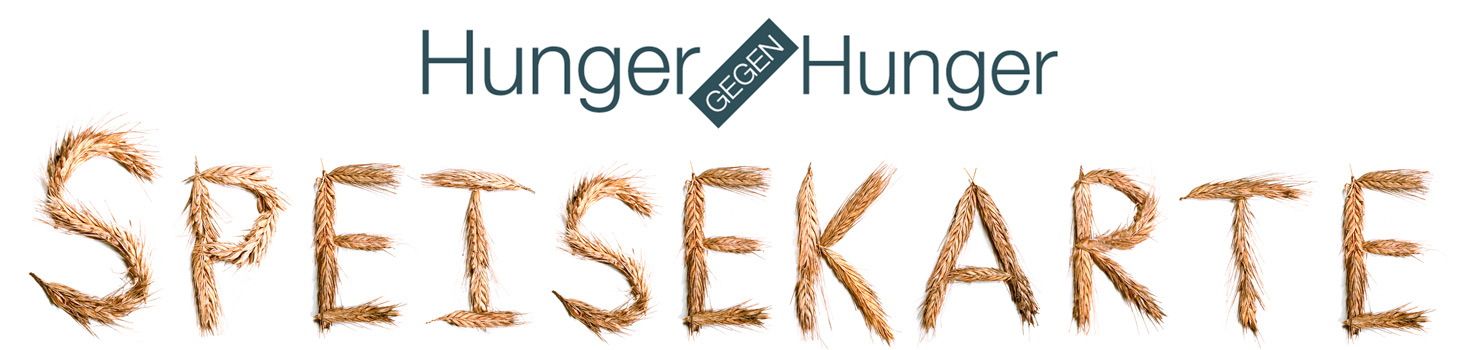 Hunger gegen Hunger Speiseakarte